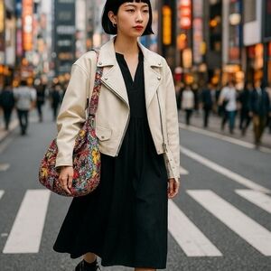 Hysteric Glamour Colorful Graphic Shoulder Bag